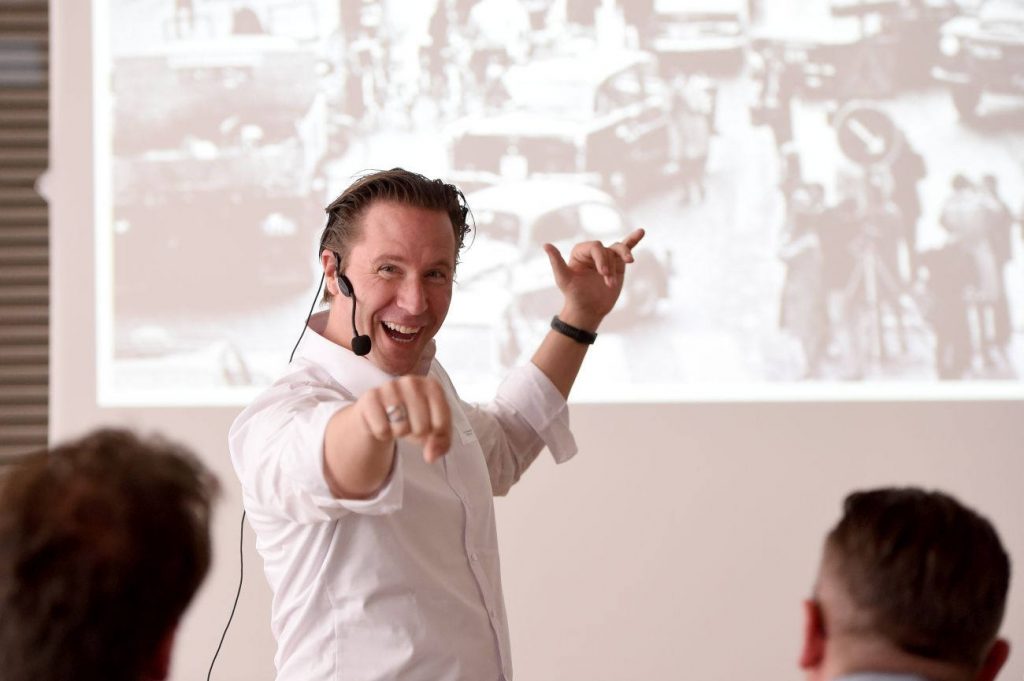 Prof. Clemens Skibicki hielt die Keynote im Rahmen der Vorabendveranstaltung (Foto: Marzena Seidl)