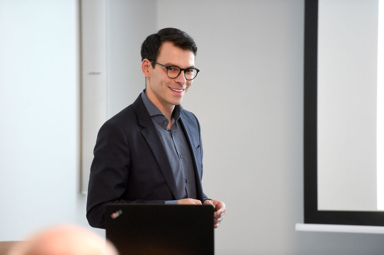 : „Schwerpunkt im Bereich Industrie 4.0“: Clustermanager Christian Vey präsentierte den Jahresrückblick