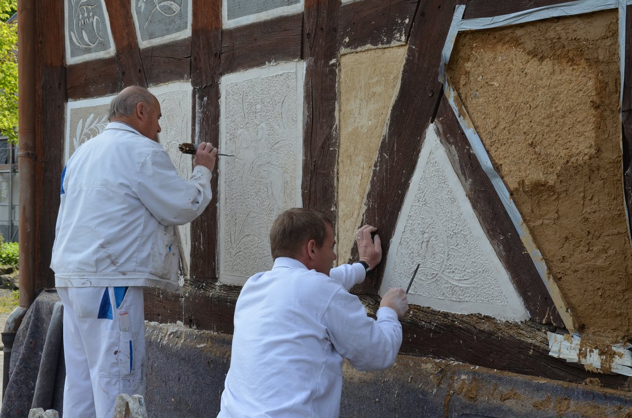 Hessischer Kratzputz wird immaterielles Kultererbe Wirtschaftspresse