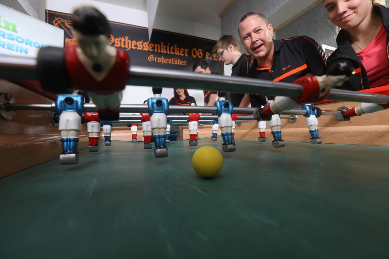 Neue Kickertische für der Verein Osthessenkicker