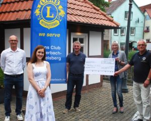 Lions-Club Lauterbach-Vogelsbergkreis unterstützt schwerstkranke Kinder