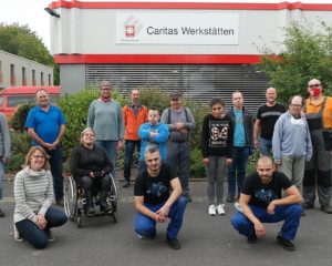 Gruppenbild Caritas Werkstätten